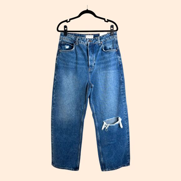 Free People Deep Trance Dropped Boyfriend Jeans - Picture 2 of 9